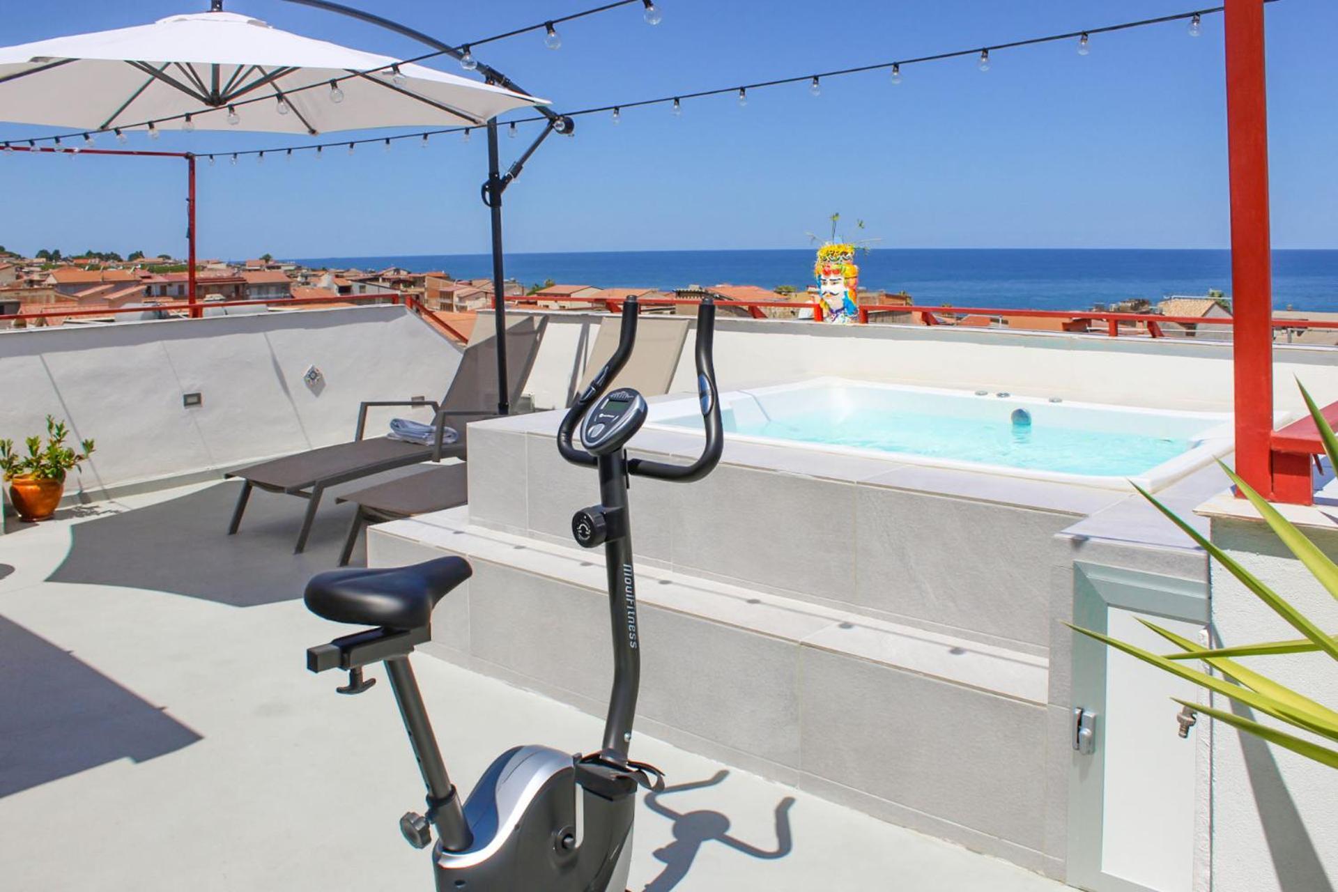 Duca D'Aosta Terrace, Skypool & Sauna Acquedolci Extérieur photo